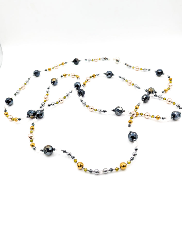 Four Colour Metal Necklaces