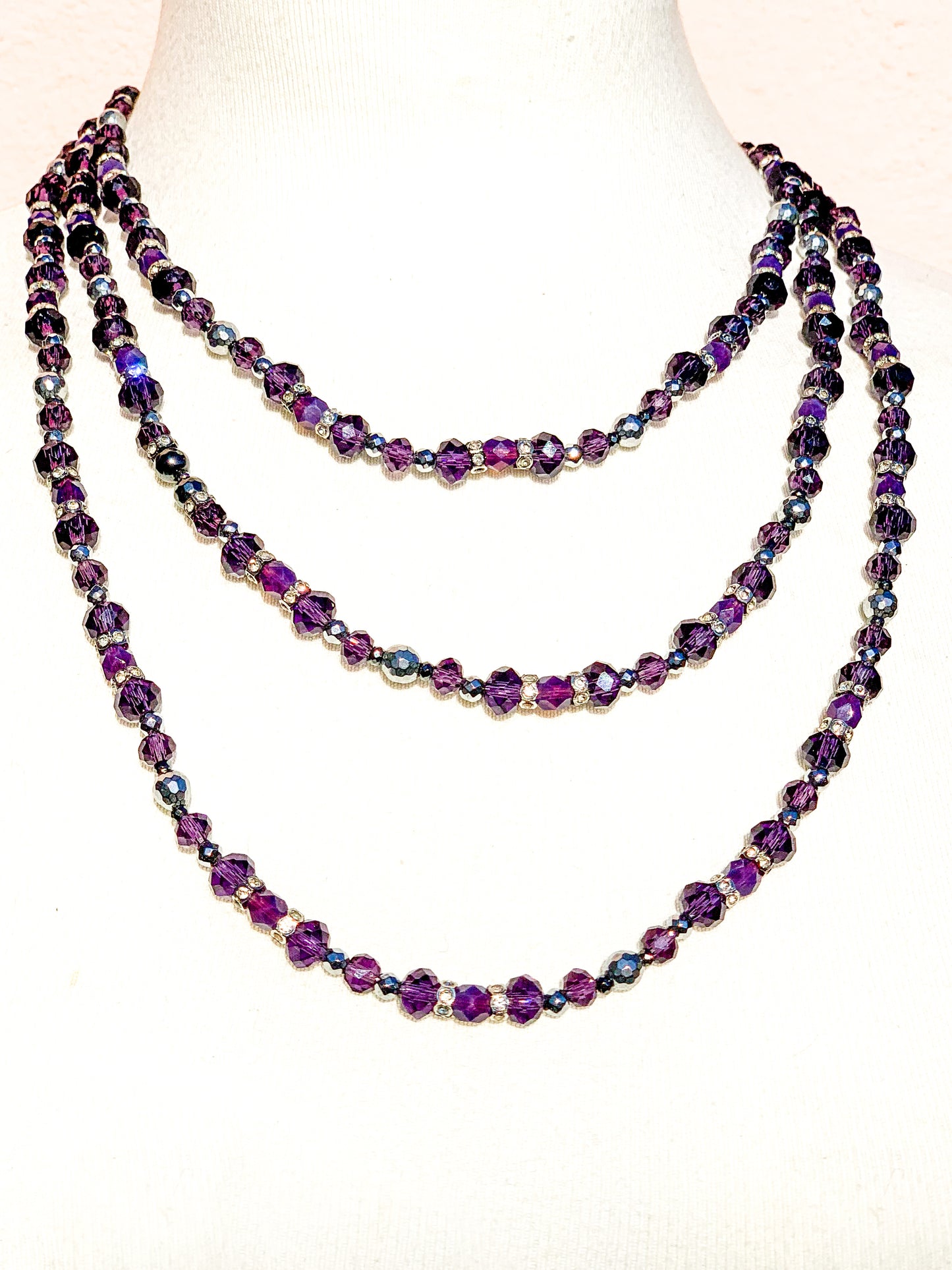 Princess | Amethyst Necklace (Extra Long)