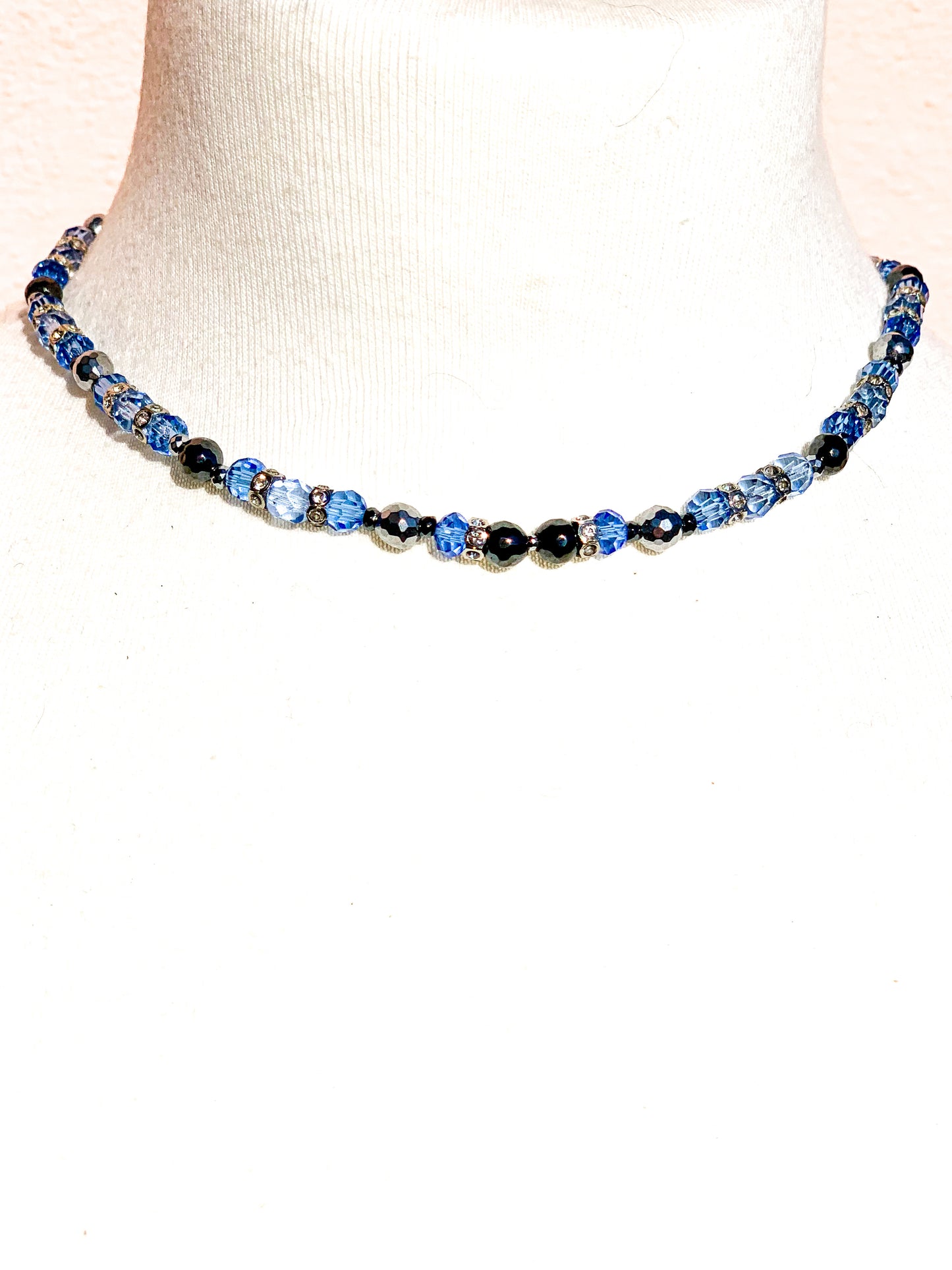 Princess | Cornflower Blue Sapphire Necklace (Extra Small)