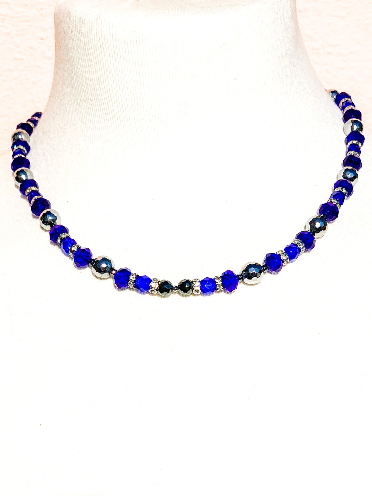 Princess | Dark Blue Sapphire Necklace (Small)