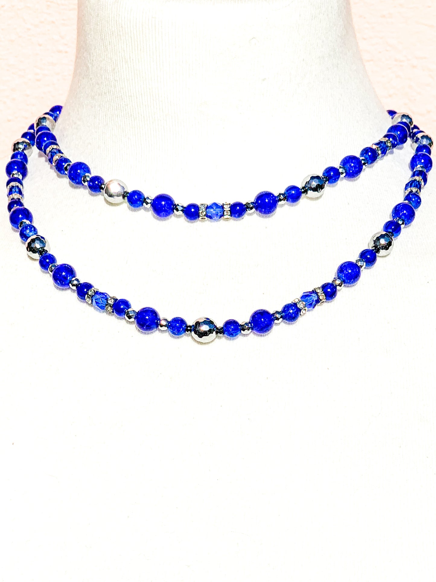 Princess | Royal Blue Sapphire Necklace (Long)