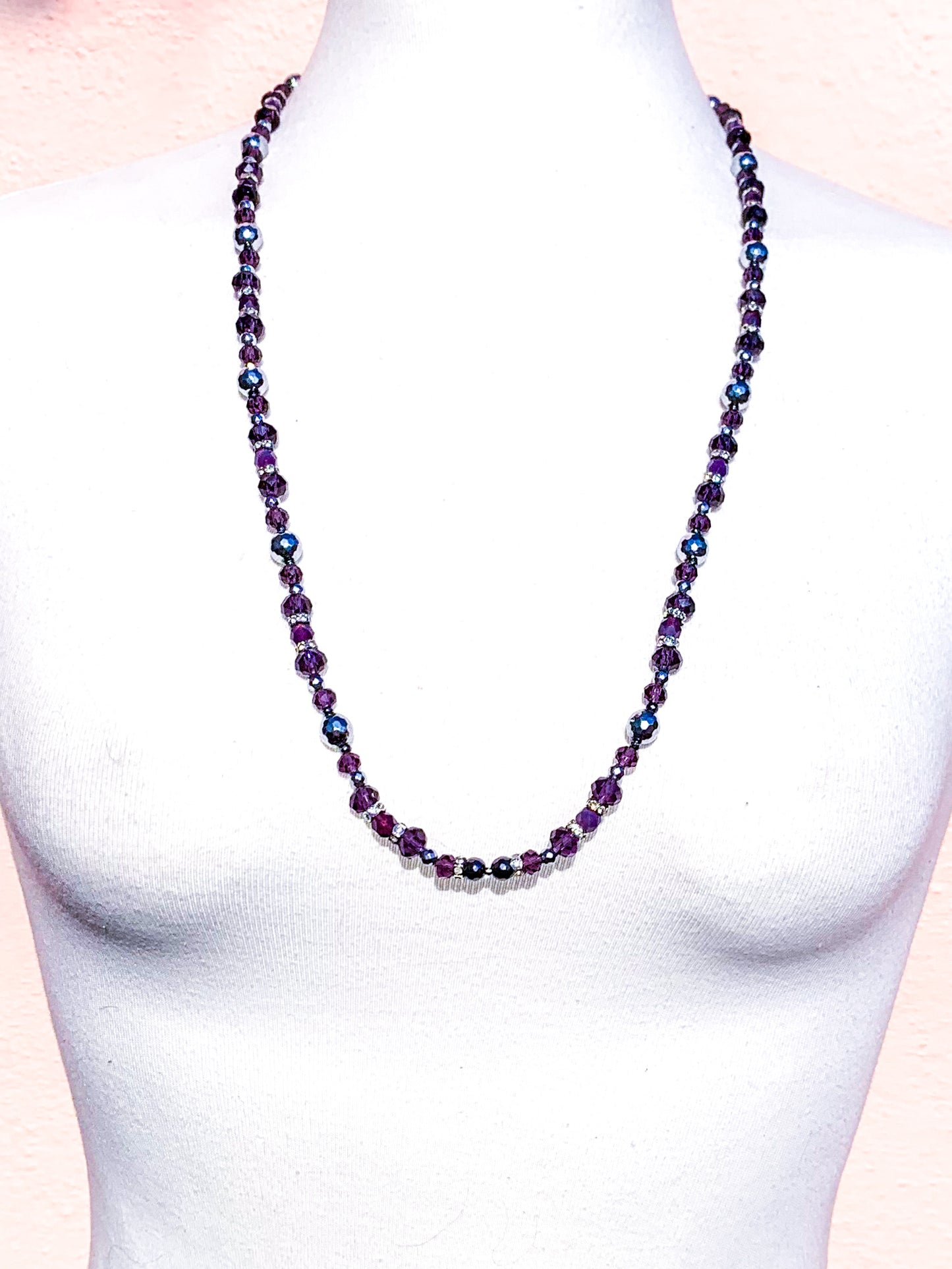 Princess | Amethyst Necklace (Long)