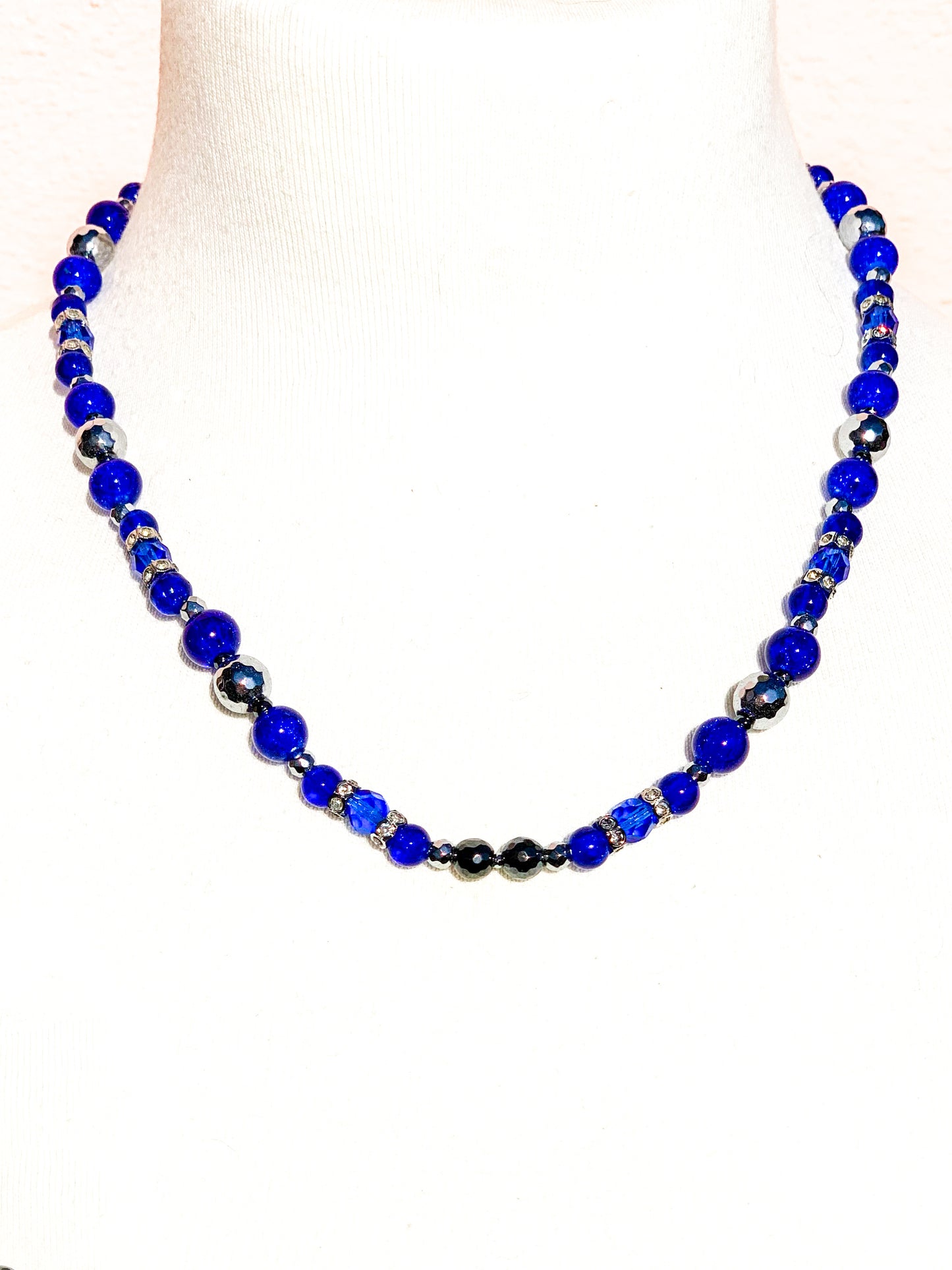 Princess | Royal Blue Sapphire Necklace (Small)