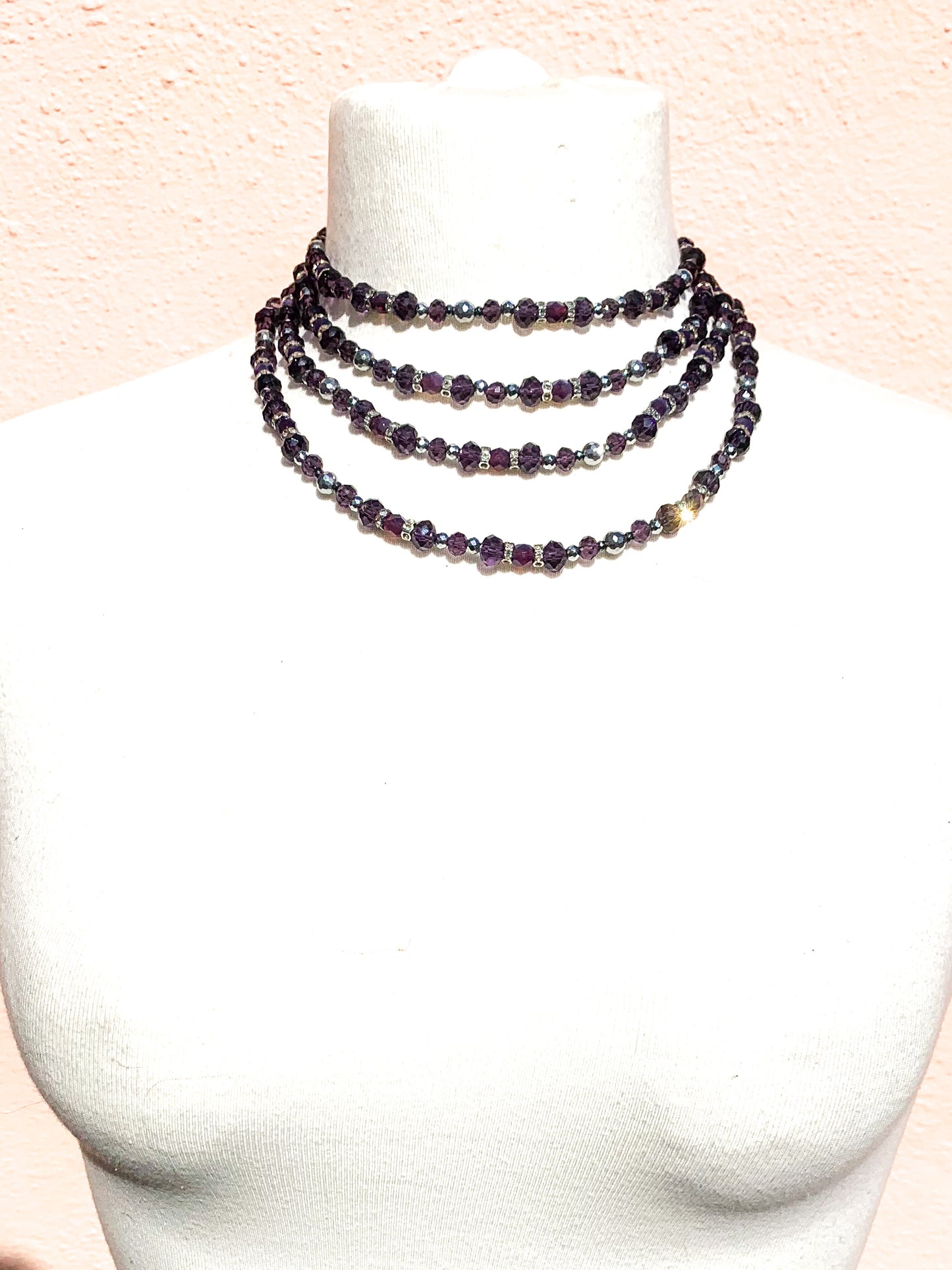 Princess | Amethyst Necklace (Extra Long)