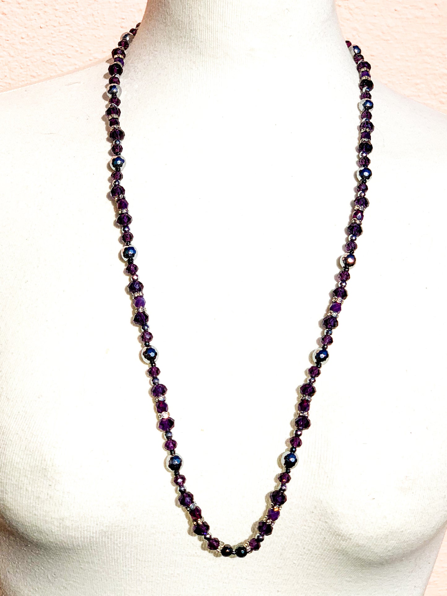 Princess | Amethyst Necklace (Long)
