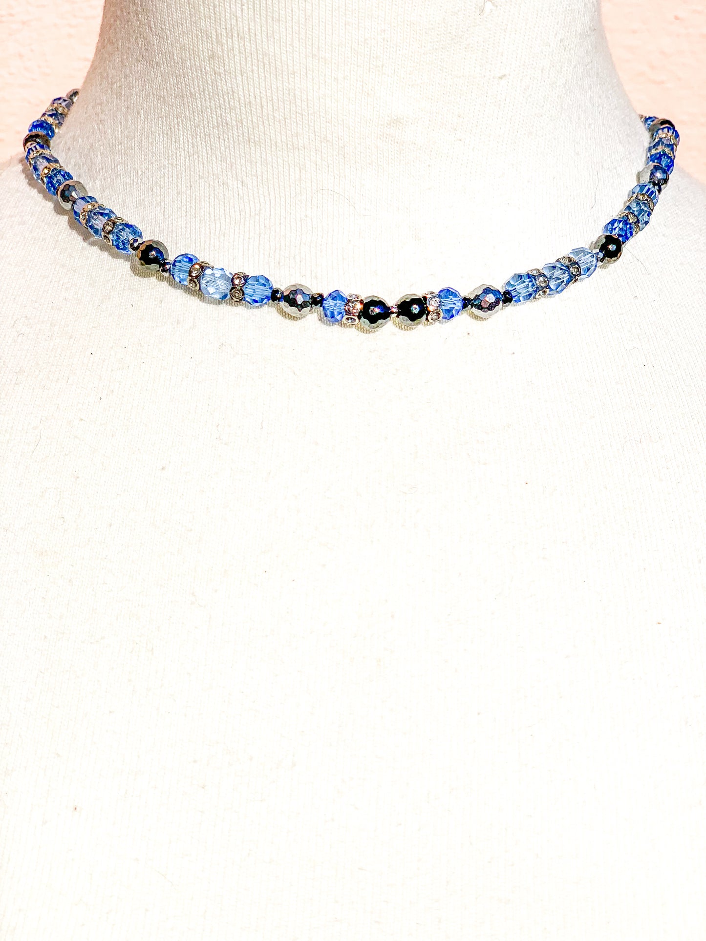 Princess | Cornflower Blue Sapphire Necklace (Extra Small)