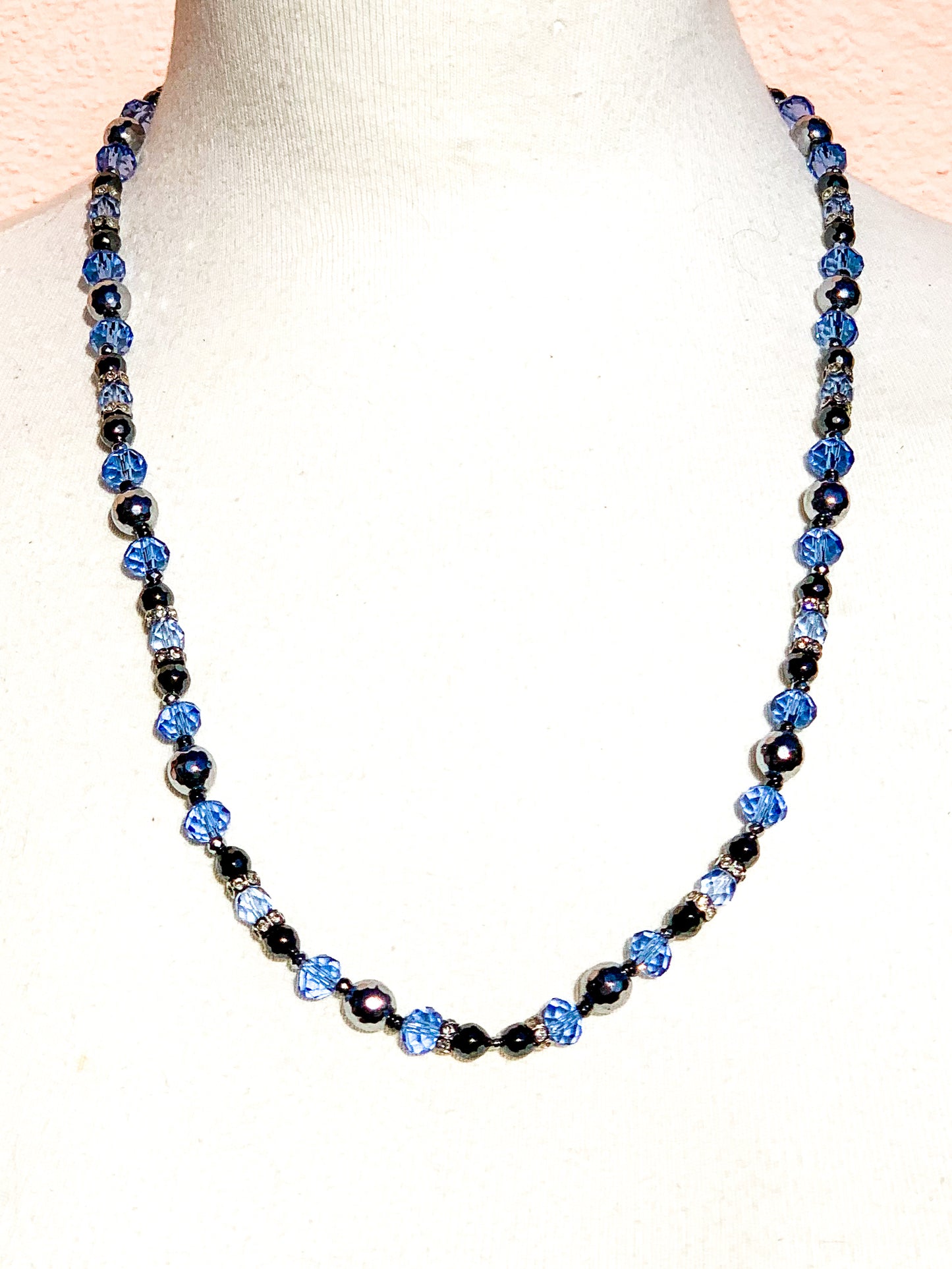 Princess | Cornflower Blue Sapphire Necklace (Medium)
