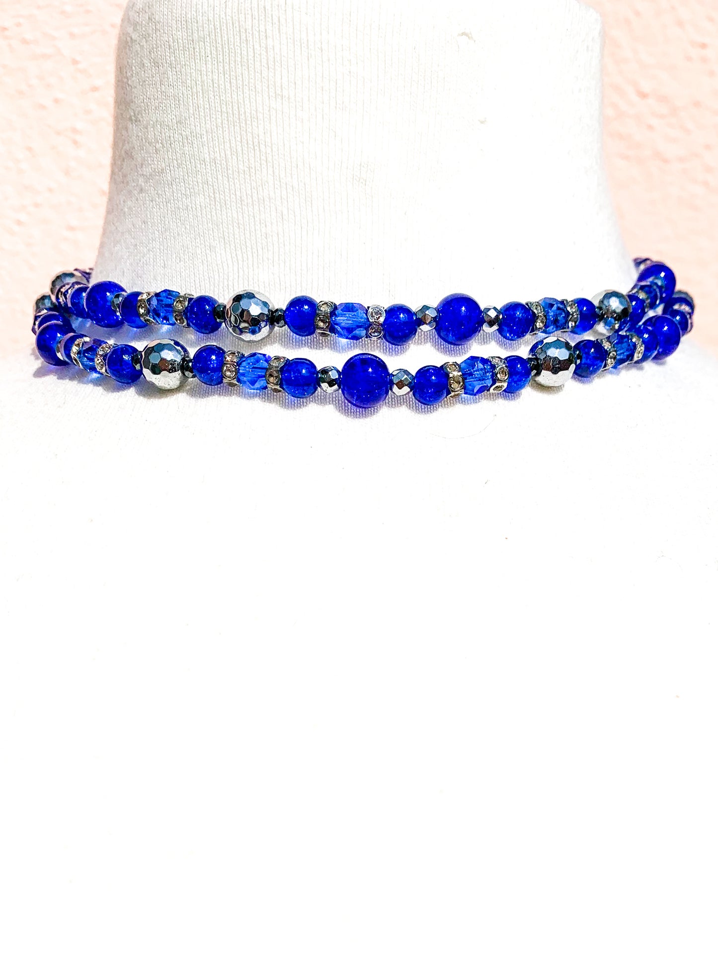 Princess | Royal Blue Sapphire Necklace (Medium)