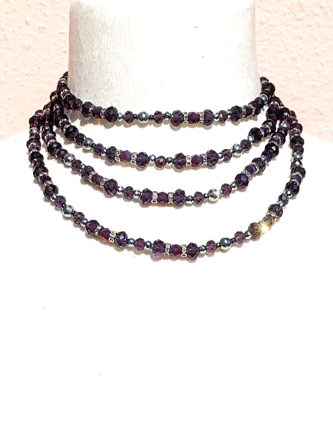 Princess | Amethyst Necklace (Extra Long)