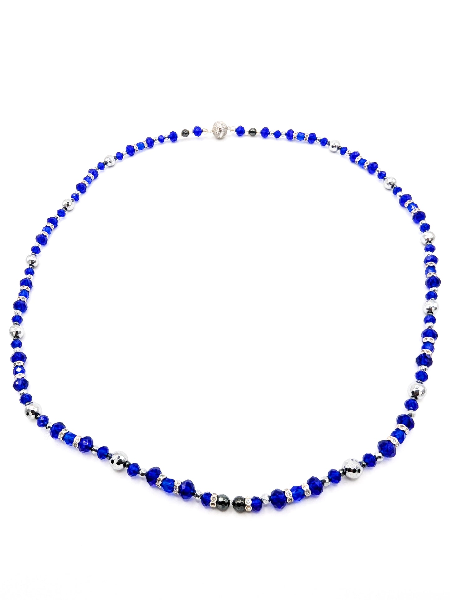 Princess | Dark Blue Sapphire Necklace (Long)