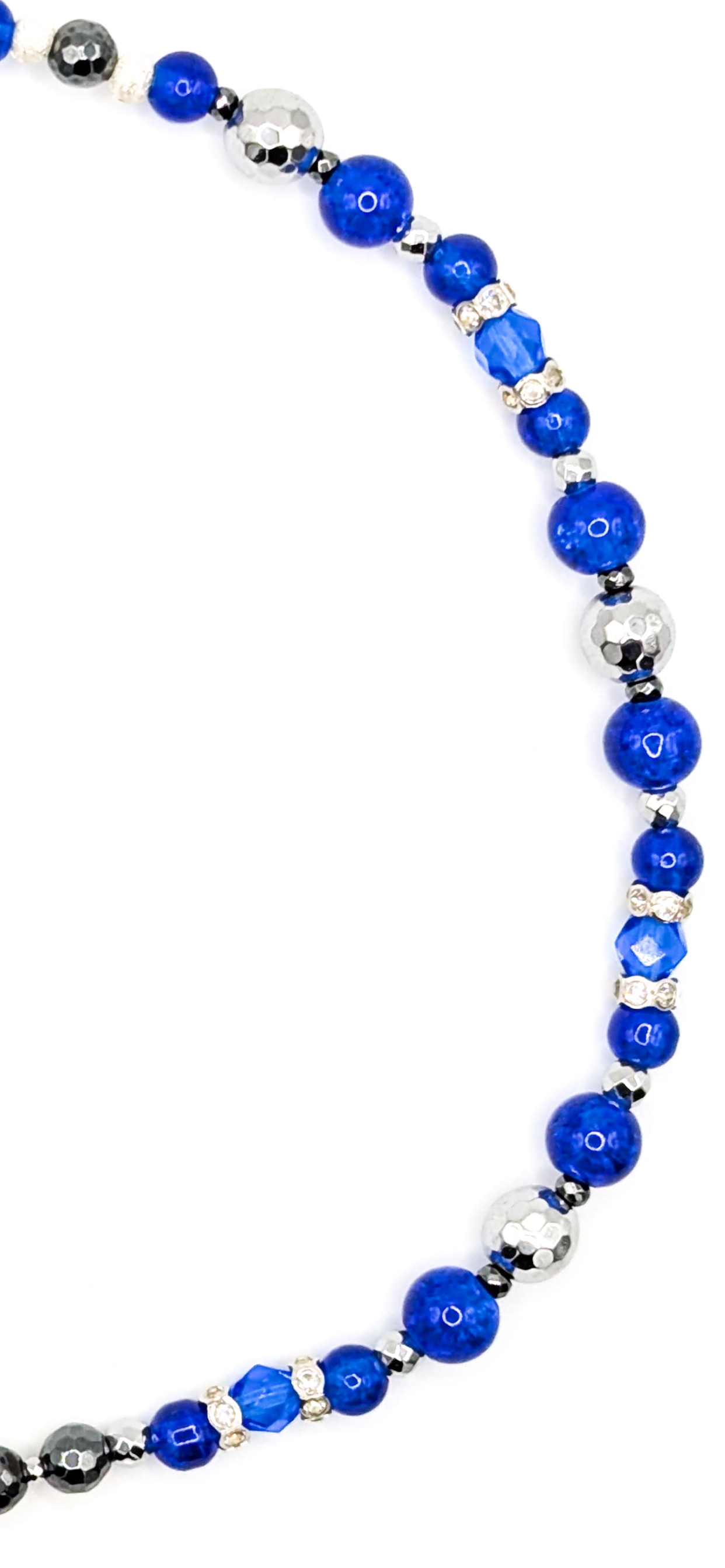 Princess | Royal Blue Sapphire Necklace (Extra Small)