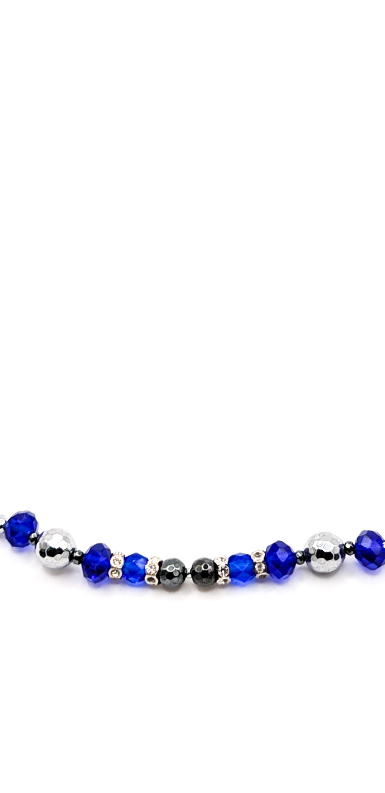 Princess | Dark Blue Sapphire Necklace (Medium)