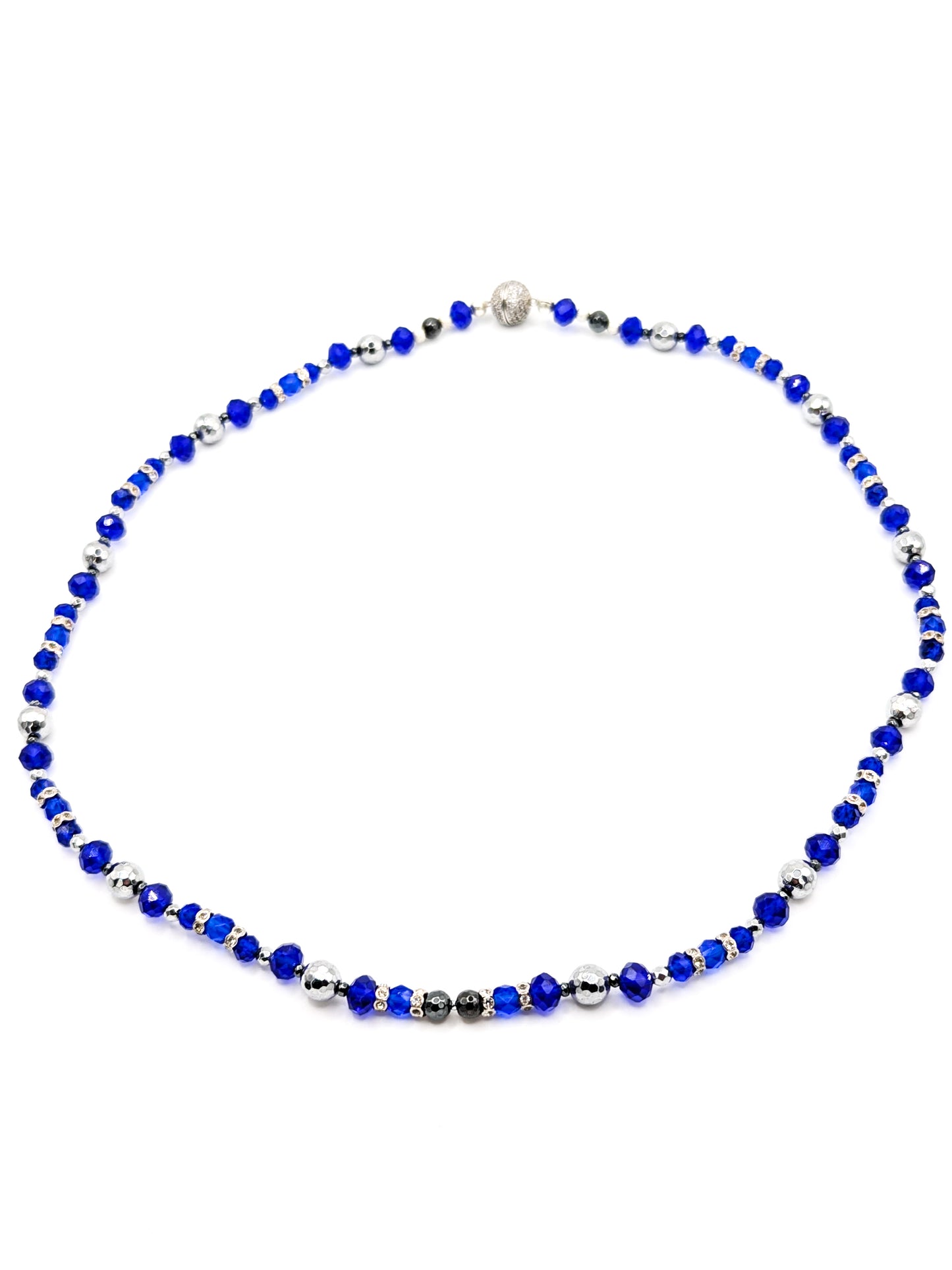 Princess | Dark Blue Sapphire Necklace (Medium)