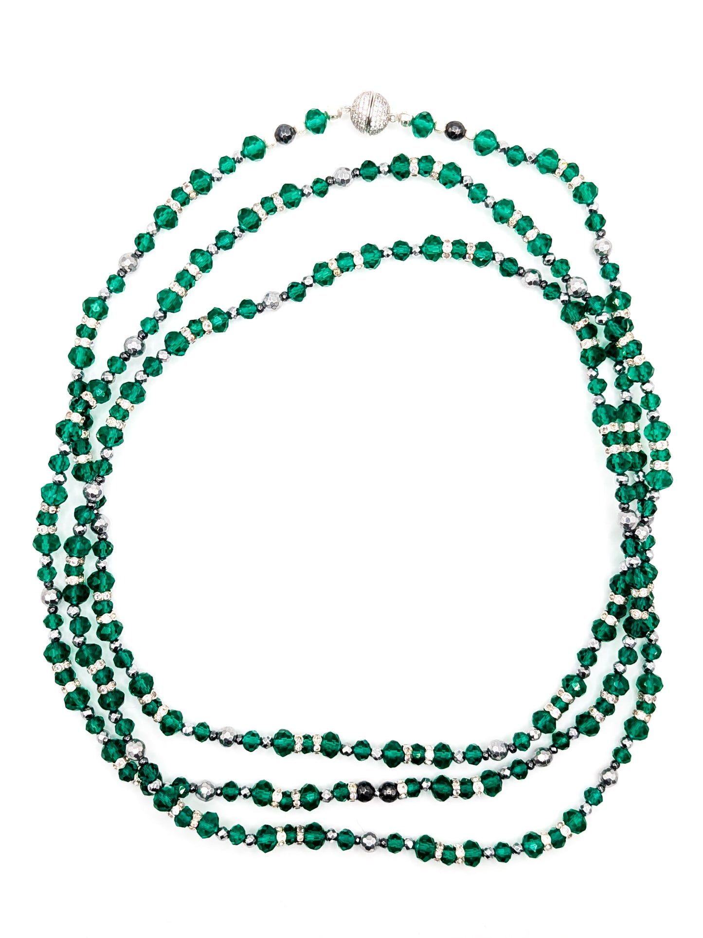 Princess | Emerald Necklace (Extra Long)