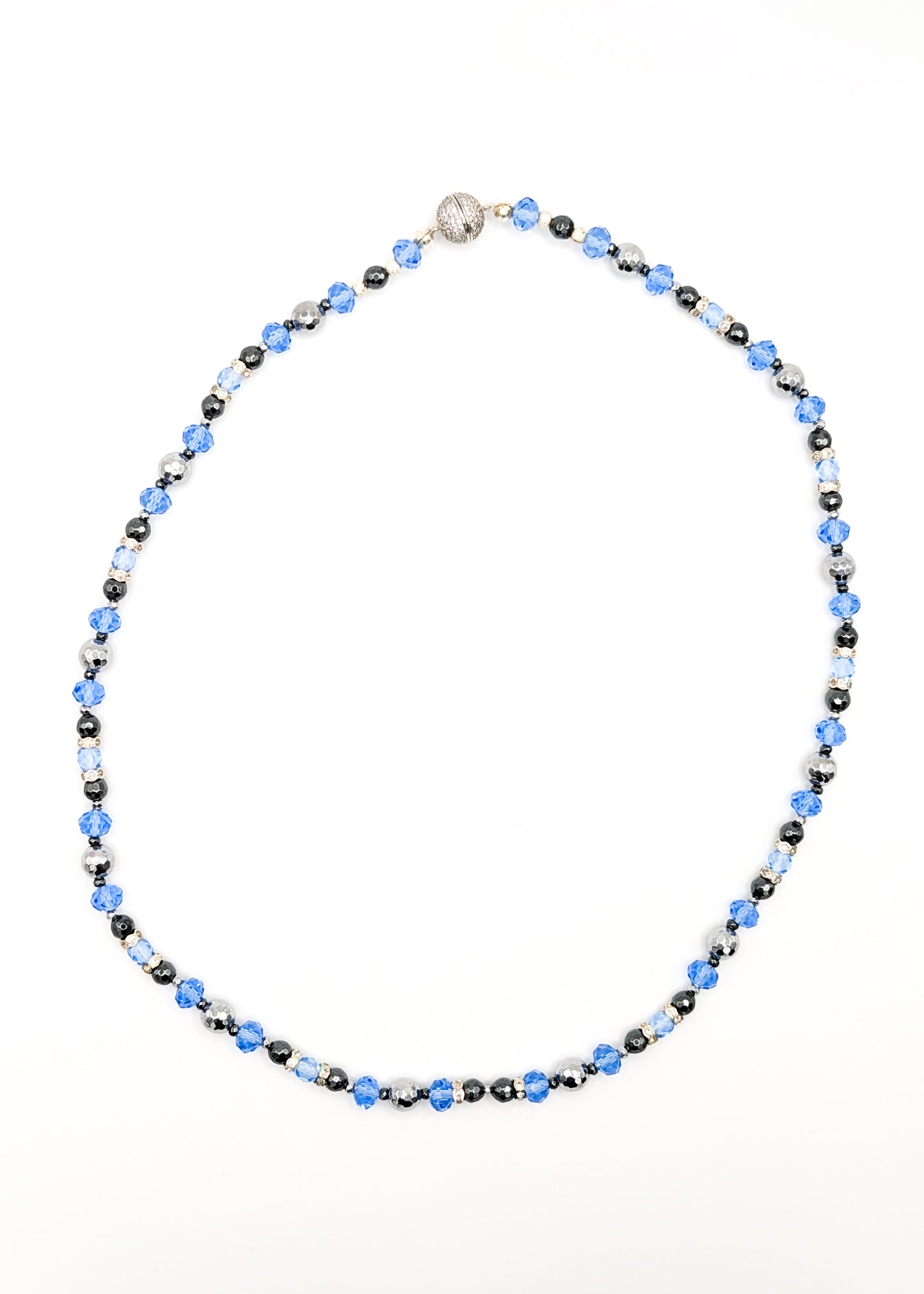 Princess | Cornflower Blue Sapphire Necklace (Medium)