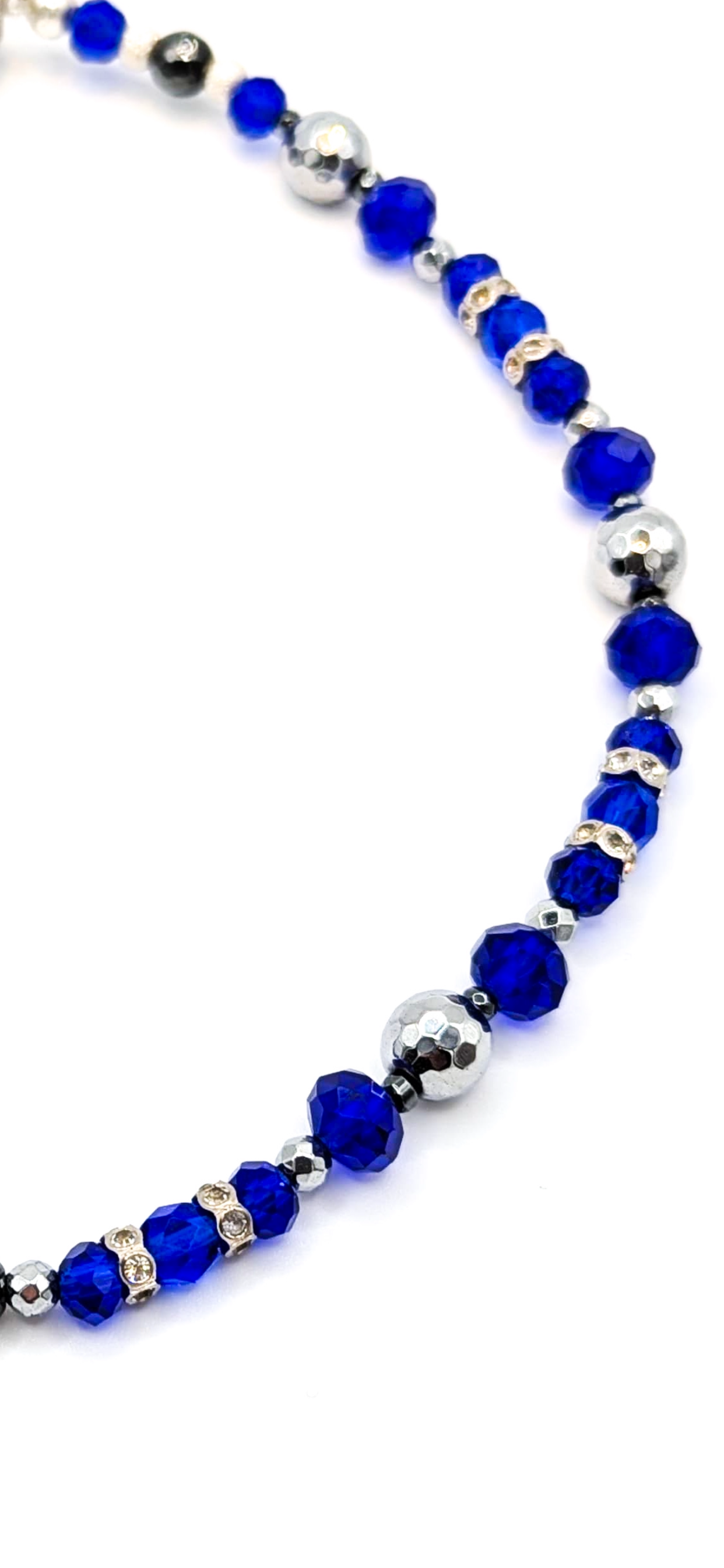 Princess | Dark Blue Sapphire Necklace (Extra Small)