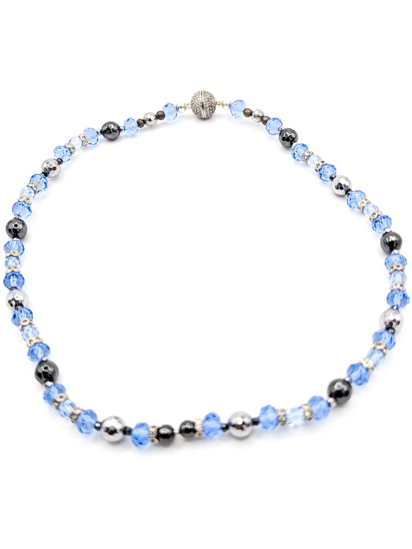 Princess | Cornflower Blue Sapphire Necklace (Small)