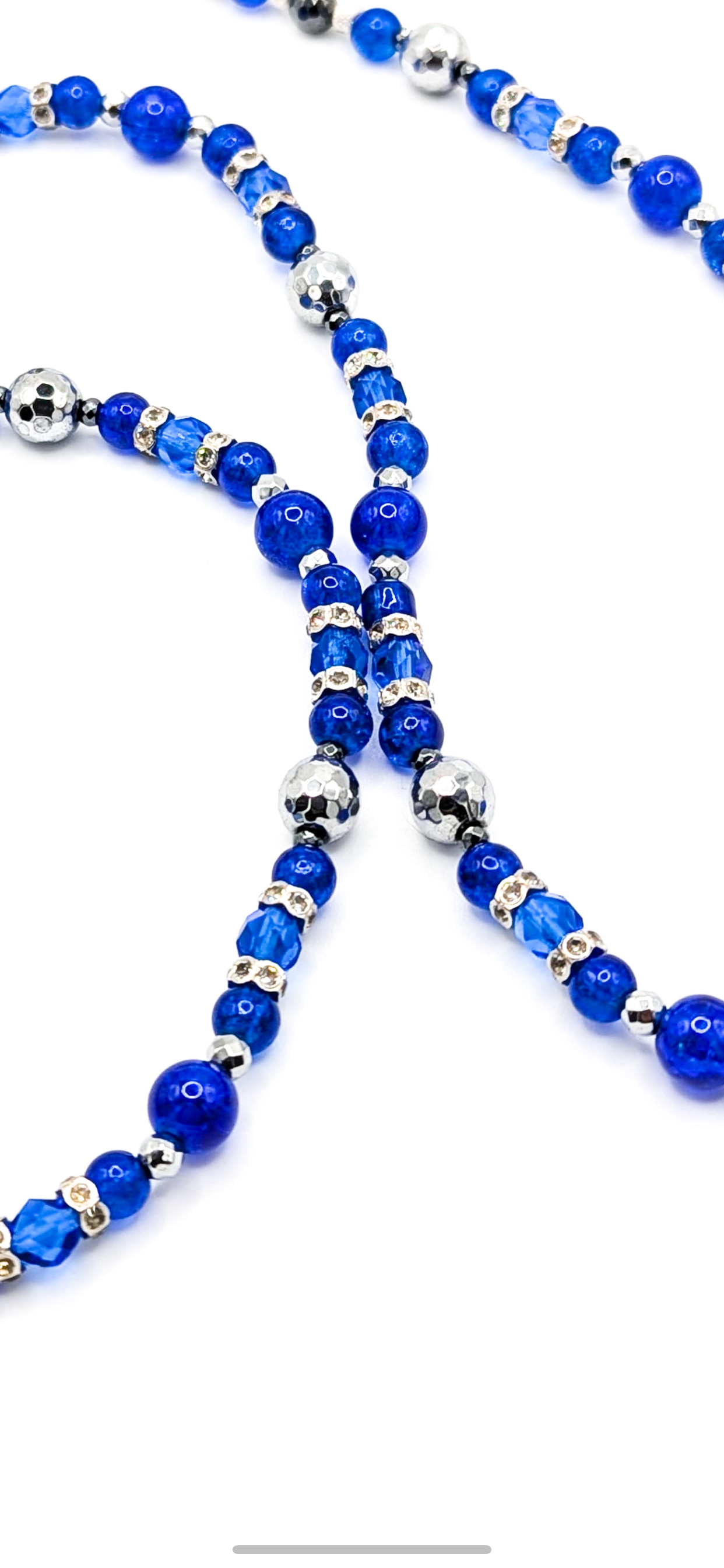 Princess | Royal Blue Sapphire Necklace (Medium)