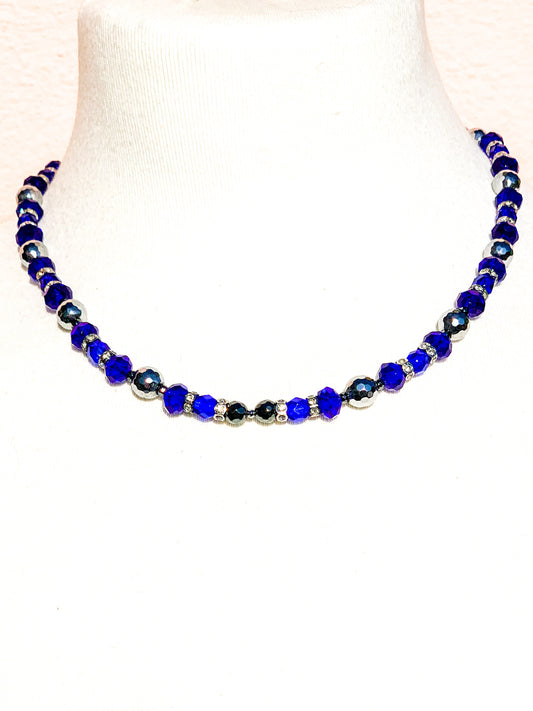 Princess | Dark Blue Sapphire Necklace (Small)